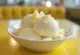 Vit chokladsorbet hemmagjord krämig dessert