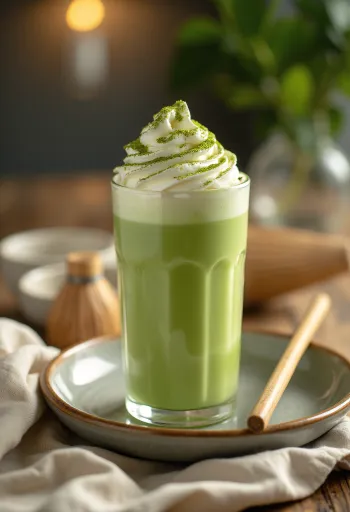 Matcha frappé nyserverad