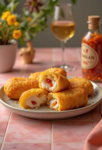 Acarajé med carurú, serverad med kryddiga bönbollar och sesamfrön