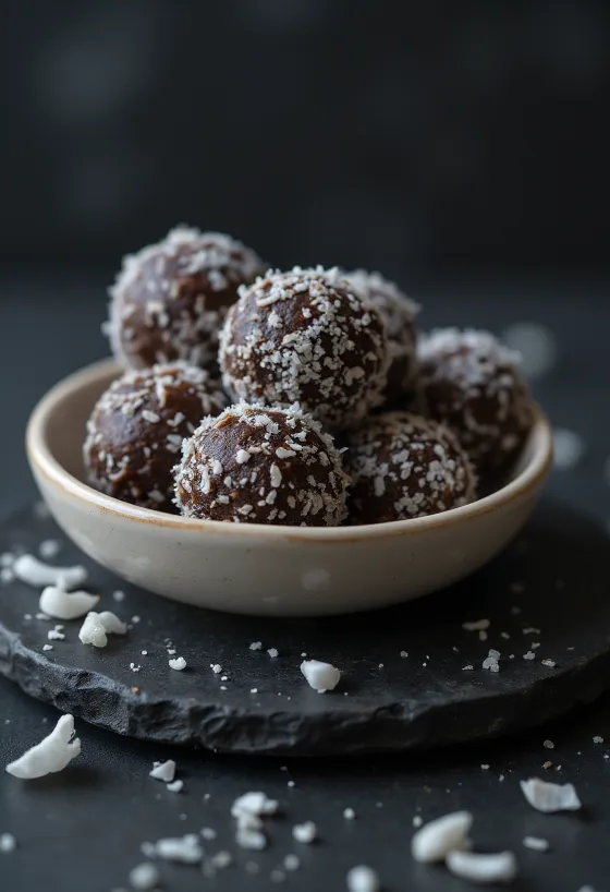 Choklad- och kokosbollar